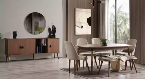 Esszimmer holz esstisch - esszimmer,