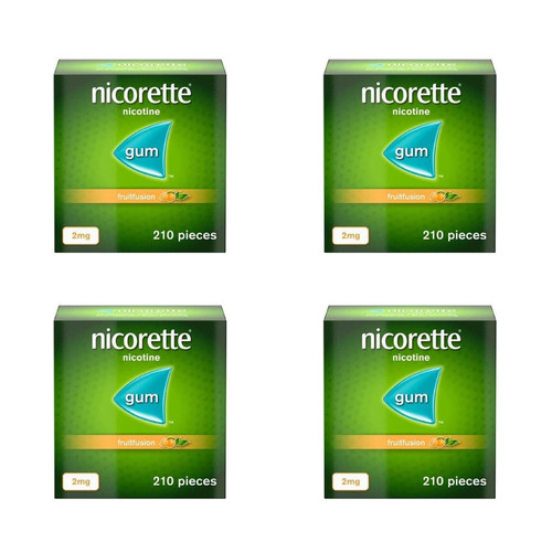 Nicorette fruitfusion 2mg - nicorette,