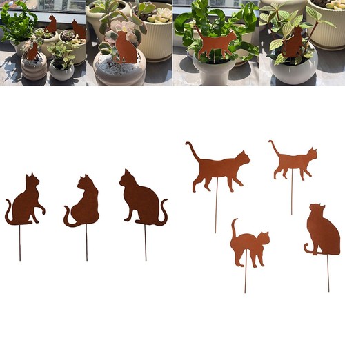 Rostige katzengartenpf hle - rostige, katzengartenpf?hle